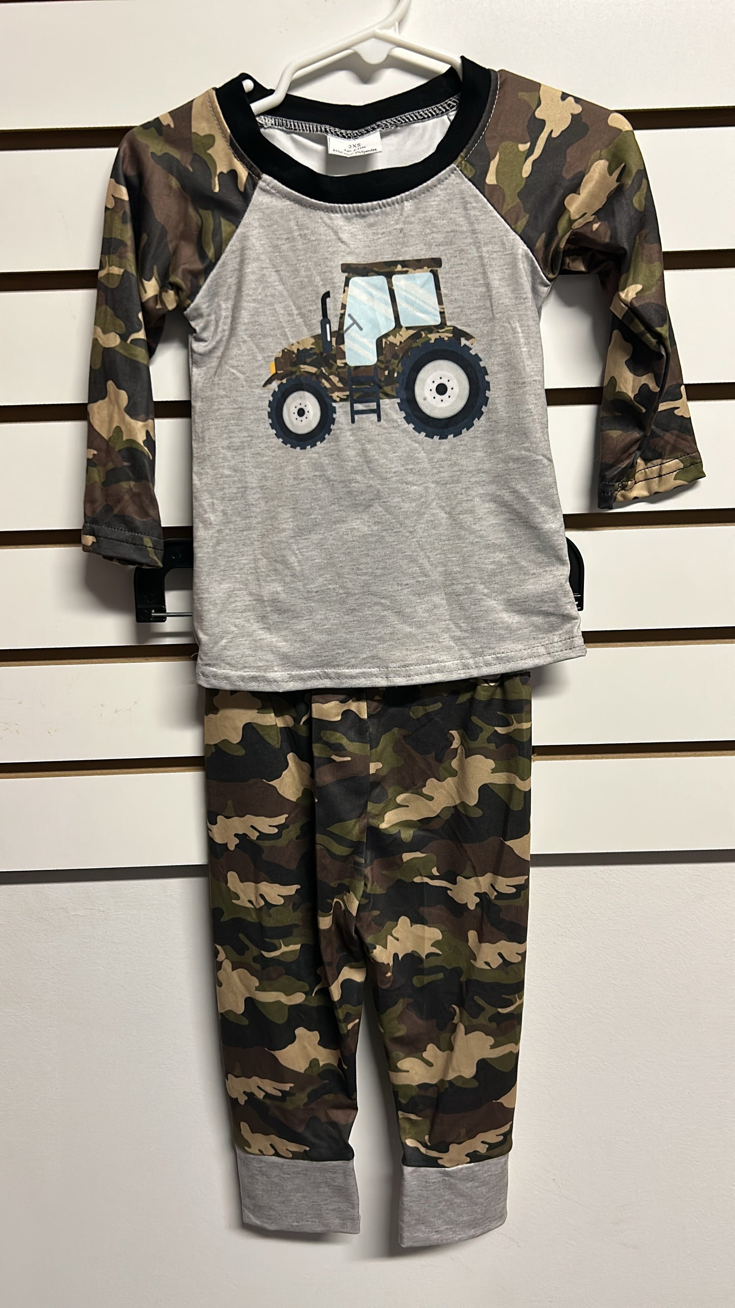 Camo Tractor Pants Set