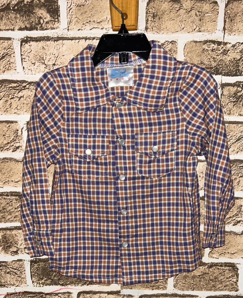 Pearl Snap Button Shirt