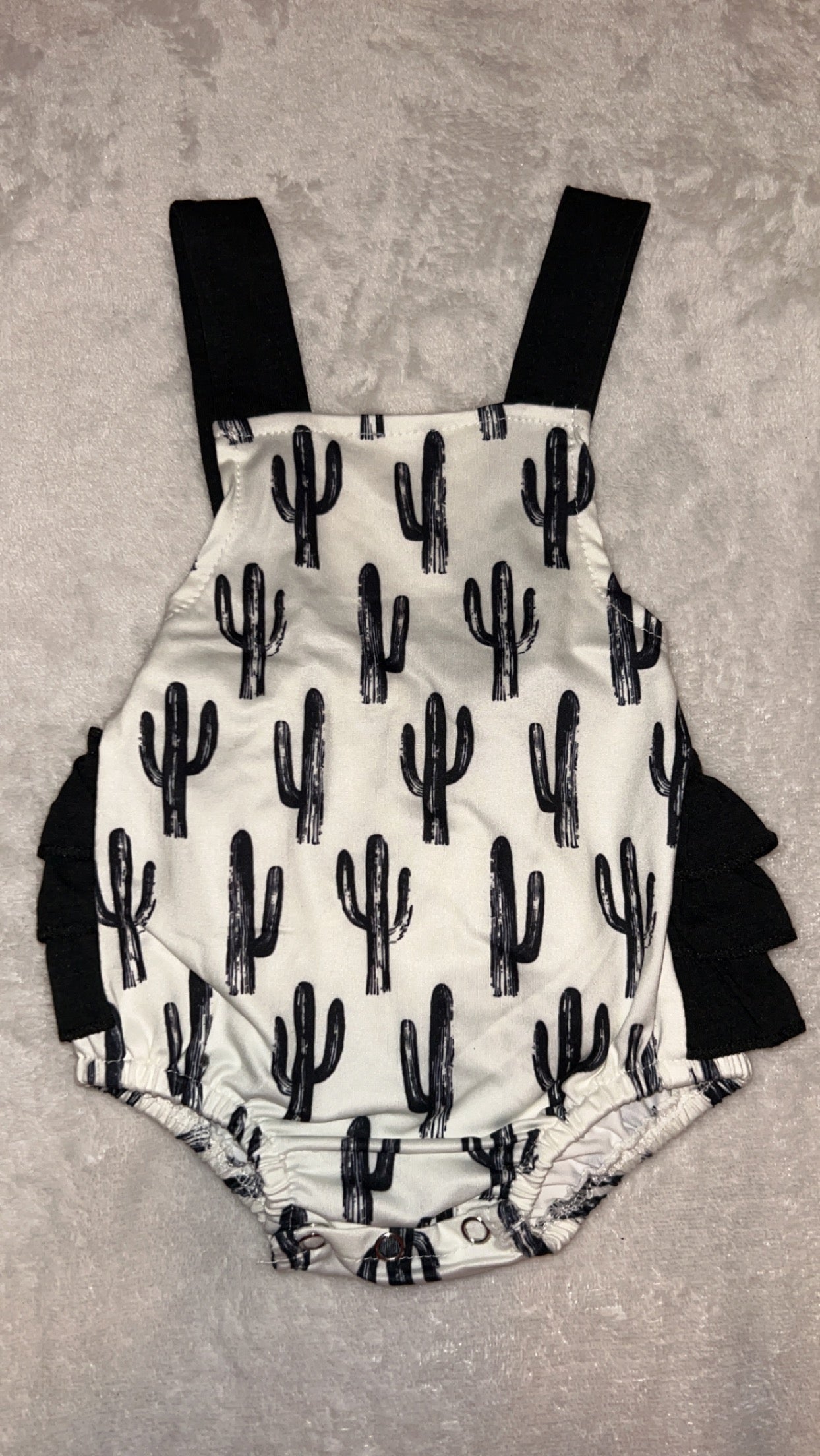 Cactus Bubble Romper