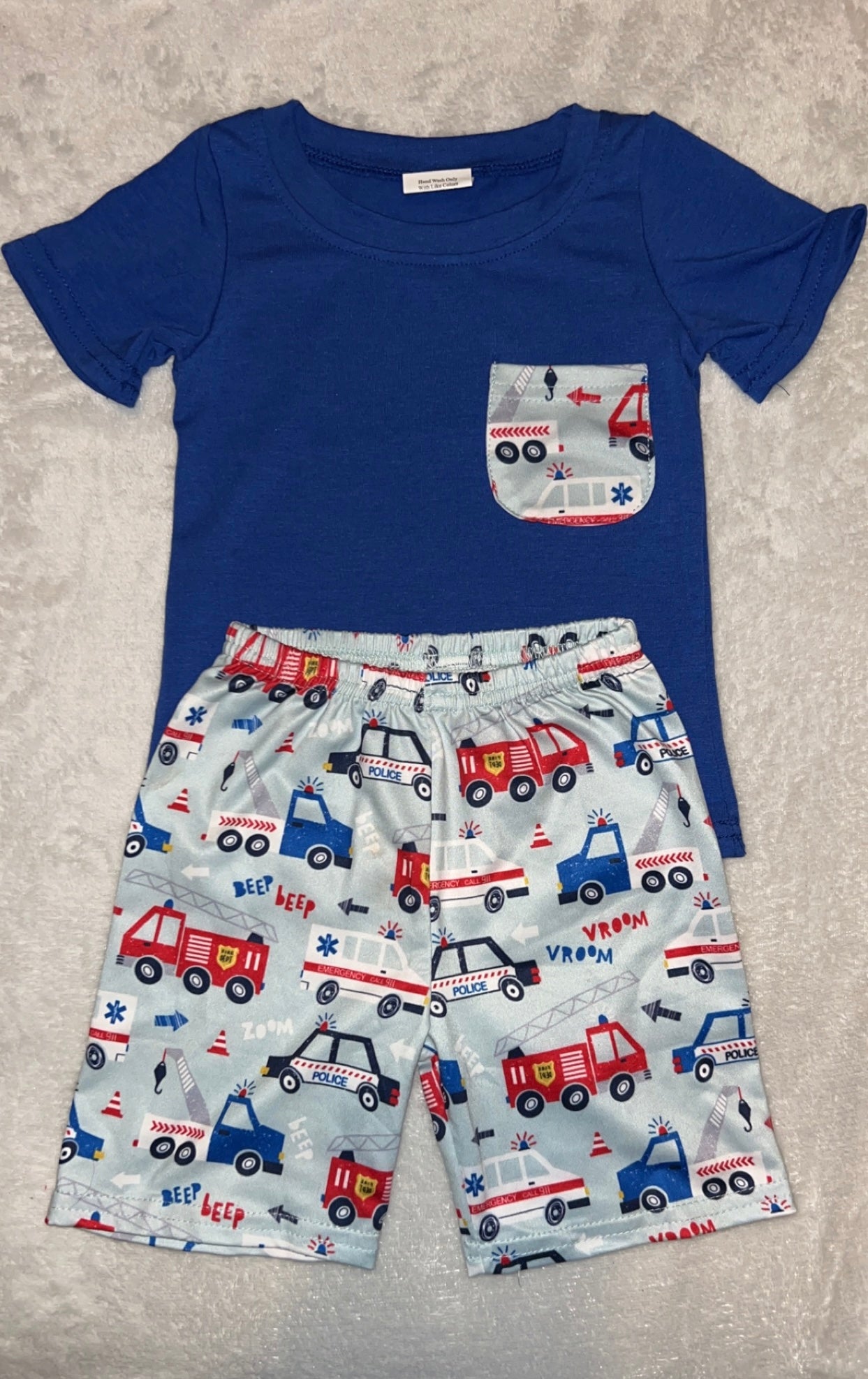 Emergency Vehicle Short Set