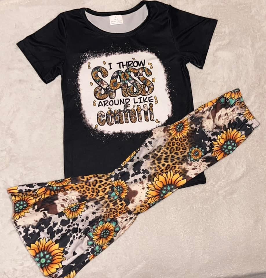 Throw Sass Pant Set