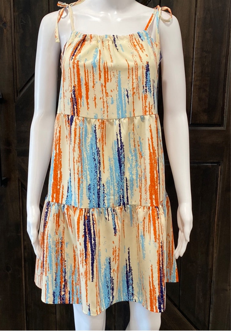 Abstract Design Dress