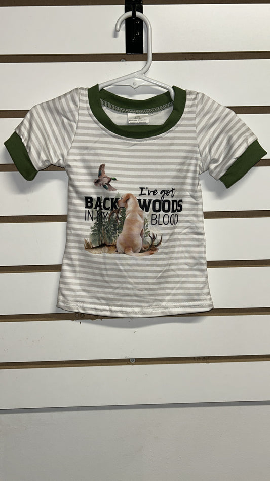 Backwoods Blood Shorts Set