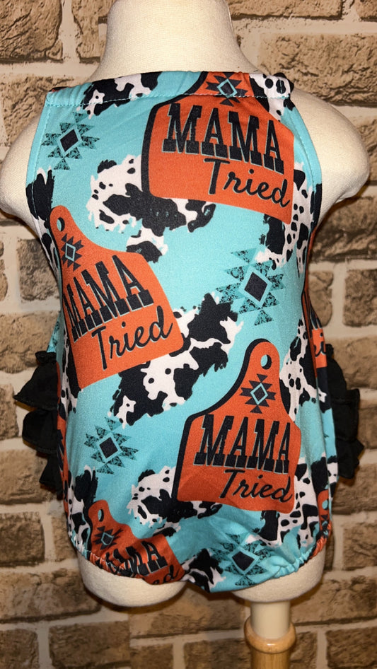 Mama Tried Bubble Romper