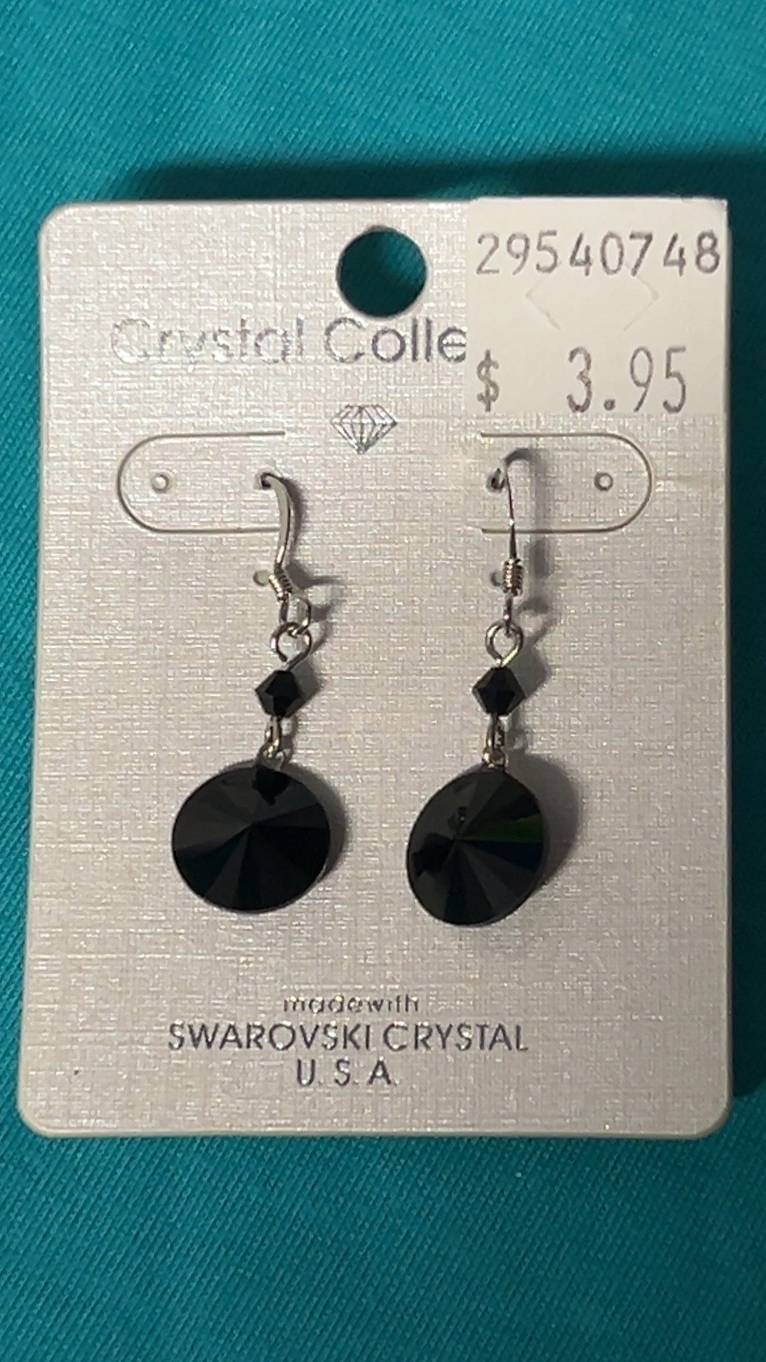 Black Dangle Earrings