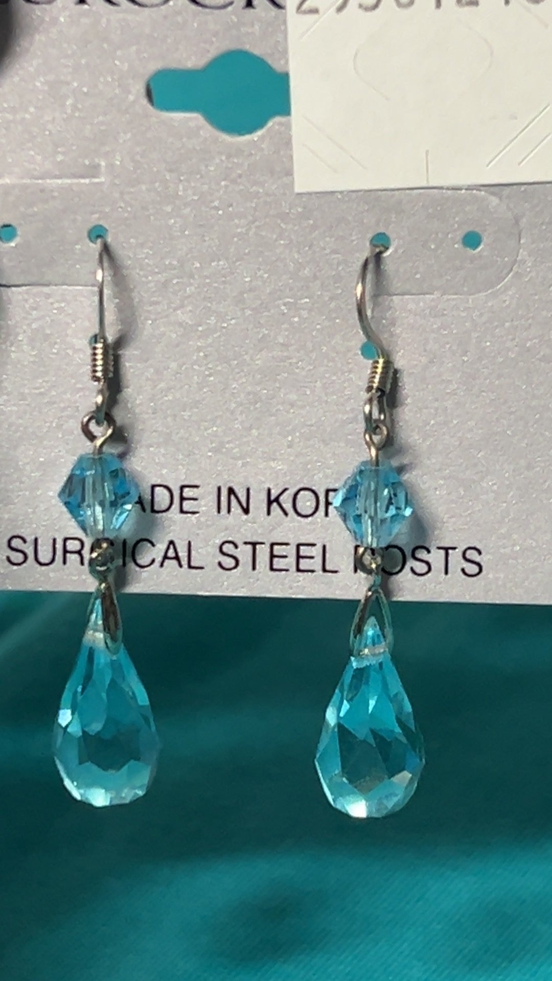 Crystal Dangle Earrings