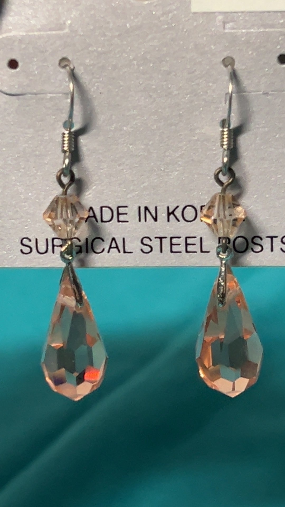 Crystal Dangle Earrings