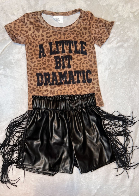 Little Bit Dramatic Short Set